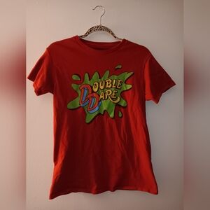Nickelodeon Red/Orange Graphic Tee.